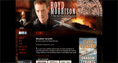 Desktop Screenshot of boydmorrison.com